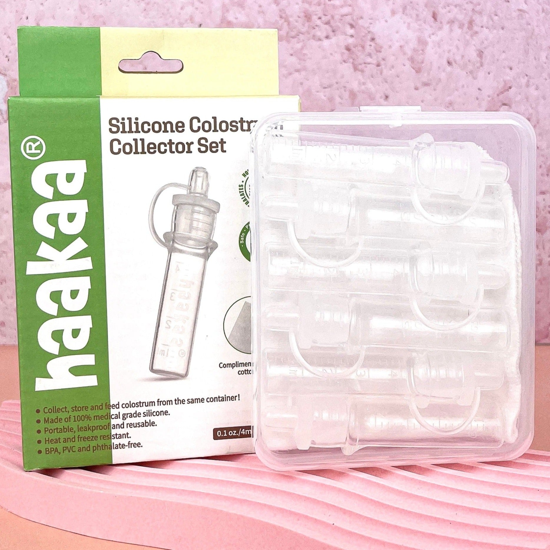 Haakaa USA  Haakaa Silicone Colostrum Collector Set 4 ml, 6 PK