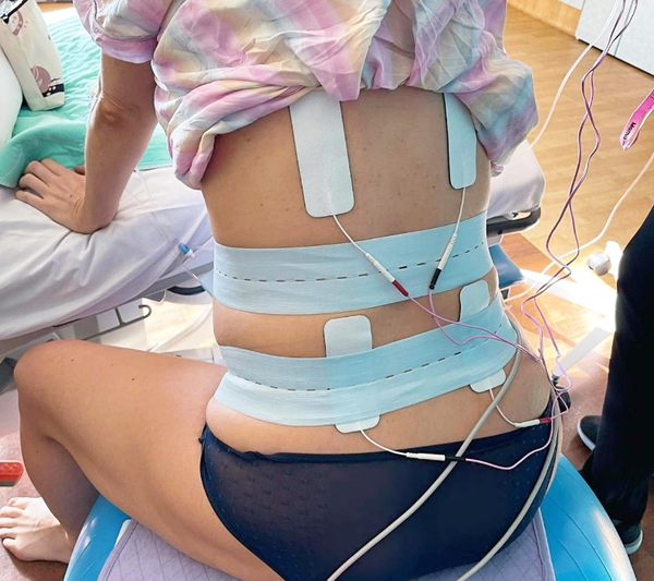 Where do I place the TENS electrodes?