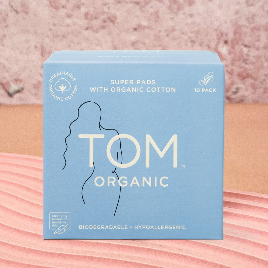 Tom Organic - Super pads 10 pack